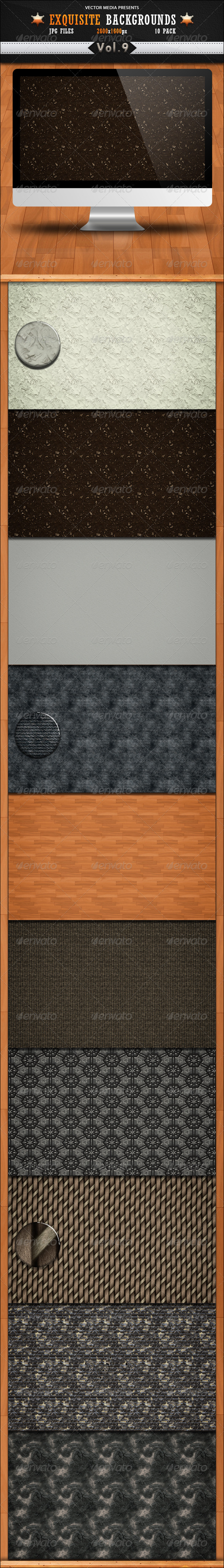 Exquisite Backgrounds - Vol 9 - Backgrounds Graphics