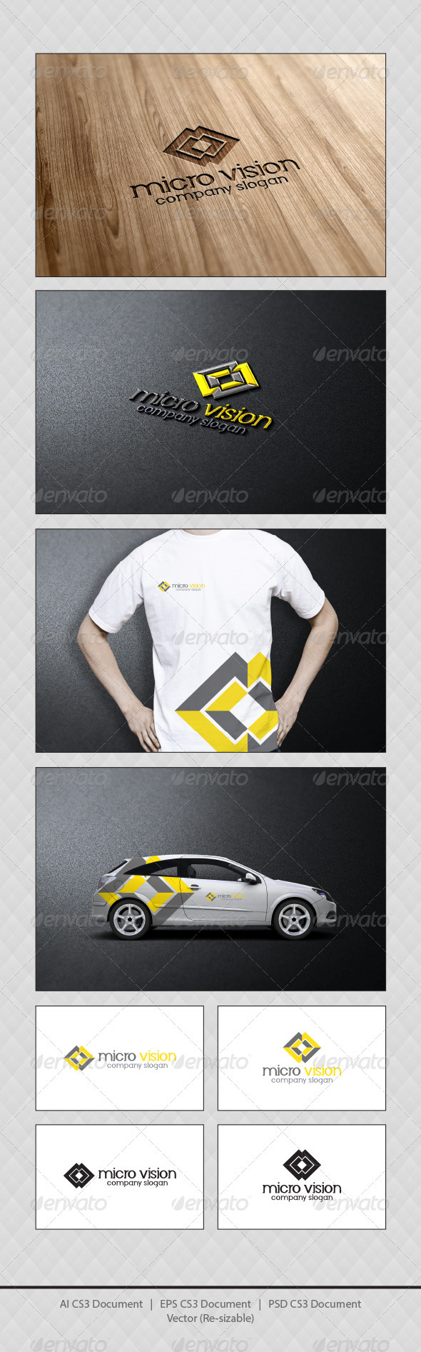 GraphicRiver Micro Vision Logo Template 3716196 GraphicRiver Micro Vision Logo Template 3716196