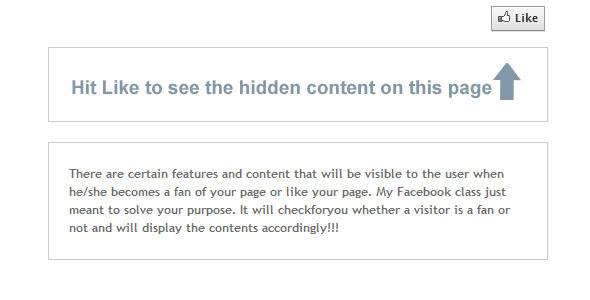 Codecanyon - Facebook Page Fan Detection