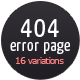 Modern Custom 404 Error Page - ThemeForest Item for Sale