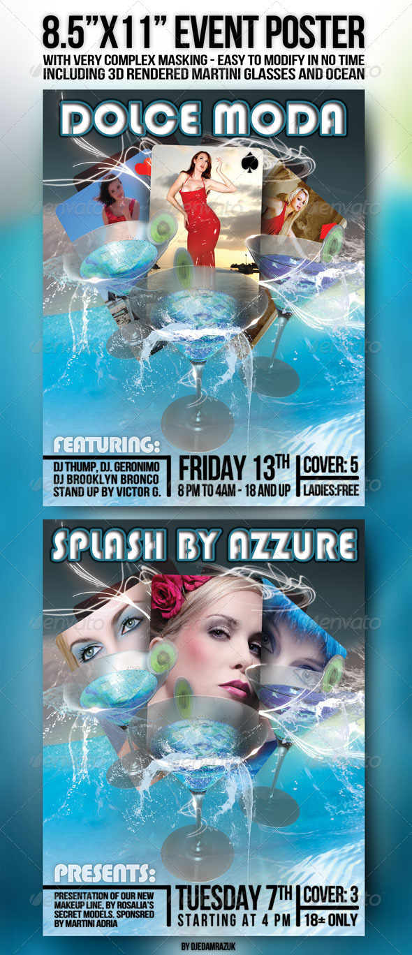 GraphicRiver 8.5 x11 poster Cocktail 3D rendered 411190 GraphicRiver 8.5 x11 poster Cocktail 3D rendered 411190