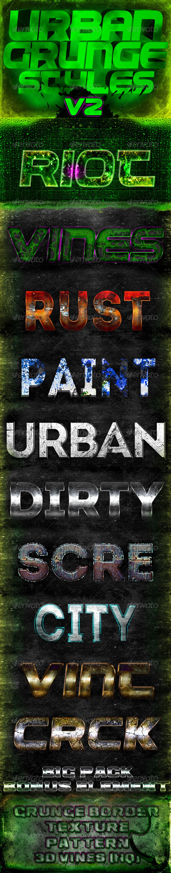 GraphicRiver Urban Grunge Styles V2 3827113 GraphicRiver Urban Grunge Styles V2 3827113