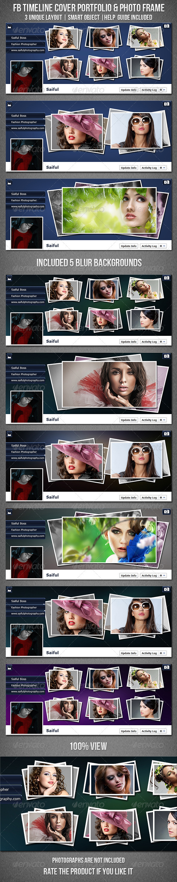 FB Timeline Cover Portfolio & Photo Frame - Facebook Timeline Covers Social Media