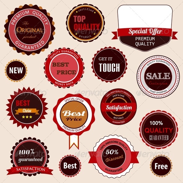 GraphicRiver Set of Sale Badges Labels and Stickers 3832652 GraphicRiver Set of Sale Badges Labels and Stickers 3832652