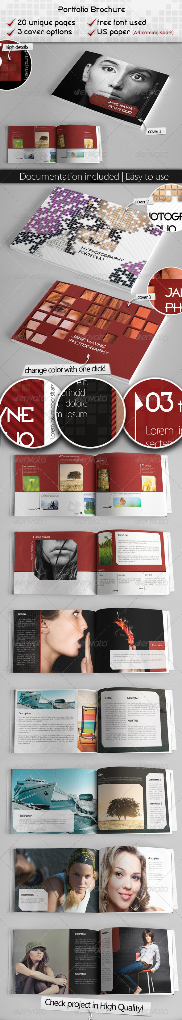 GraphicRiver Portfolio Brochure Project 3766267 GraphicRiver Portfolio Brochure Project 3766267