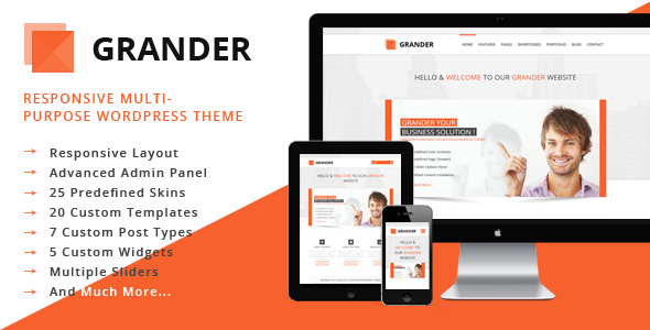 ThemeForest GRANDER Responsive Multipurpose WordPress Theme 3808774 ThemeForest GRANDER Responsive Multipurpose WordPress Theme 3808774