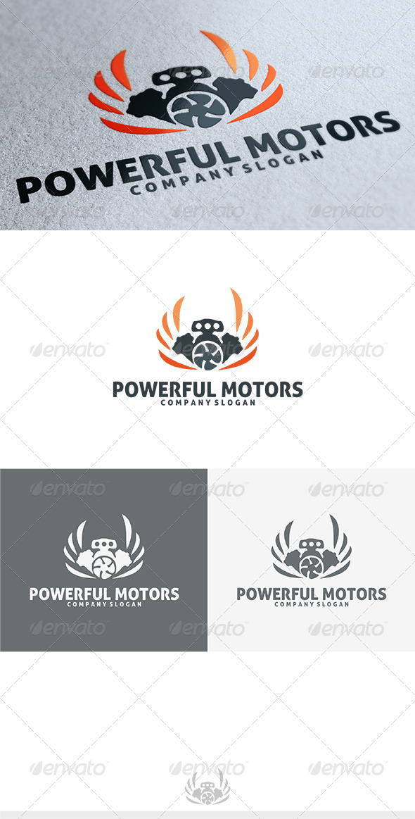 GraphicRiver Powerful Logo 3771947 GraphicRiver Powerful Logo 3771947