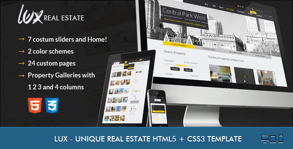 ThemeForest Lux Huge and Unique Real Estate HTML 3841810 ThemeForest Lux Huge and Unique Real Estate HTML 3841810