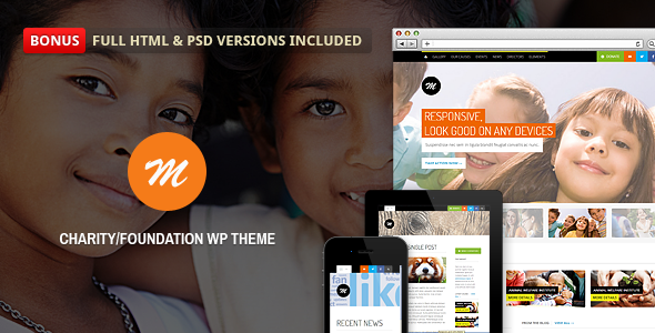 Mission - Responsive WP Theme For Charity - Charity Nonprofit