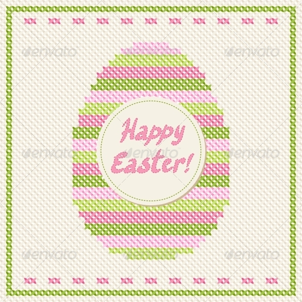 GraphicRiver Happy Easter Greeting Card 3846134 GraphicRiver Happy Easter Greeting Card 3846134