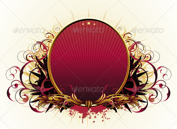 GraphicRiver Floral Frame 3851239 GraphicRiver Floral Frame 3851239