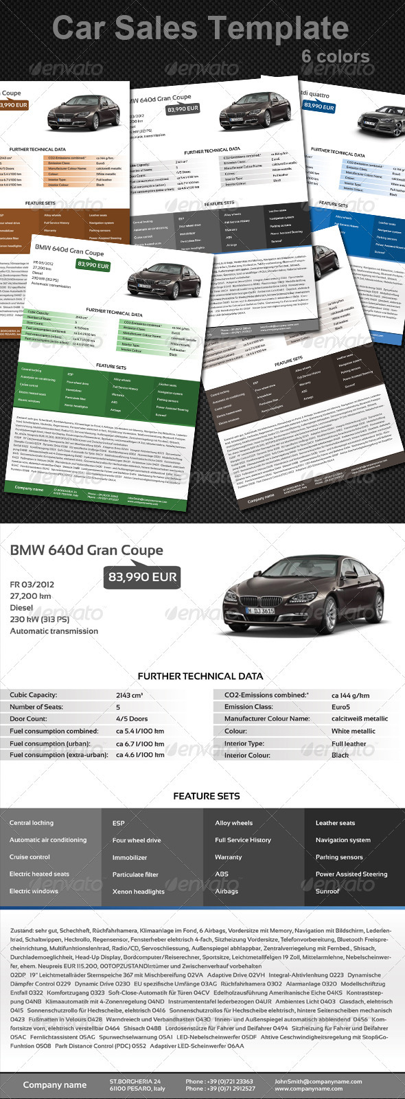 GraphicRiver Sell Your Car 3607789 GraphicRiver Sell Your Car 3607789