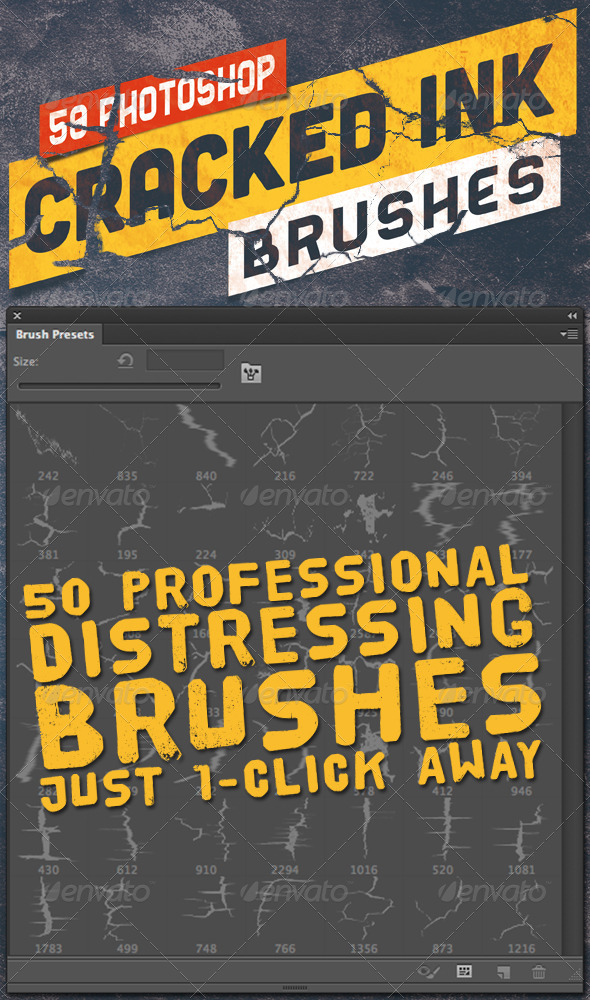 GraphicRiver 50 Photoshop Crack Grunge Distress Brushes 3864883 GraphicRiver 50 Photoshop Crack Grunge Distress Brushes 3864883
