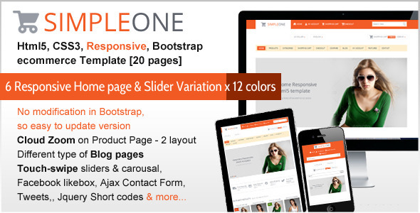 ThemeForest SIMPLEONE Html5 Responsive ecommerce Template 3825088 ThemeForest SIMPLEONE Html5 Responsive ecommerce Template 3825088