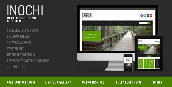 ThemeForest Inochi Metro Inspired Clean Template 3879873 ThemeForest Inochi Metro Inspired Clean Template 3879873