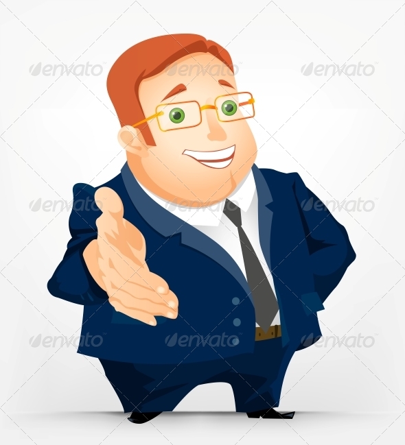 GraphicRiver Cheerful Chubby Man 3883218 GraphicRiver Cheerful Chubby Man 3883218