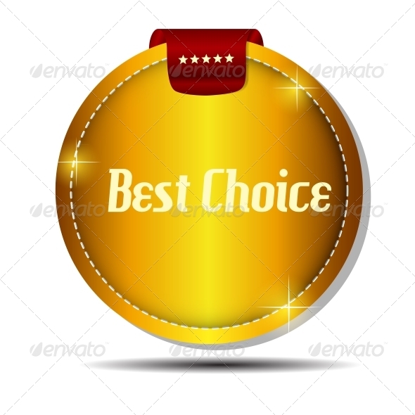 GraphicRiver Vector Best Choice Label with Red Ribbon 3887383 GraphicRiver Vector Best Choice Label with Red Ribbon 3887383