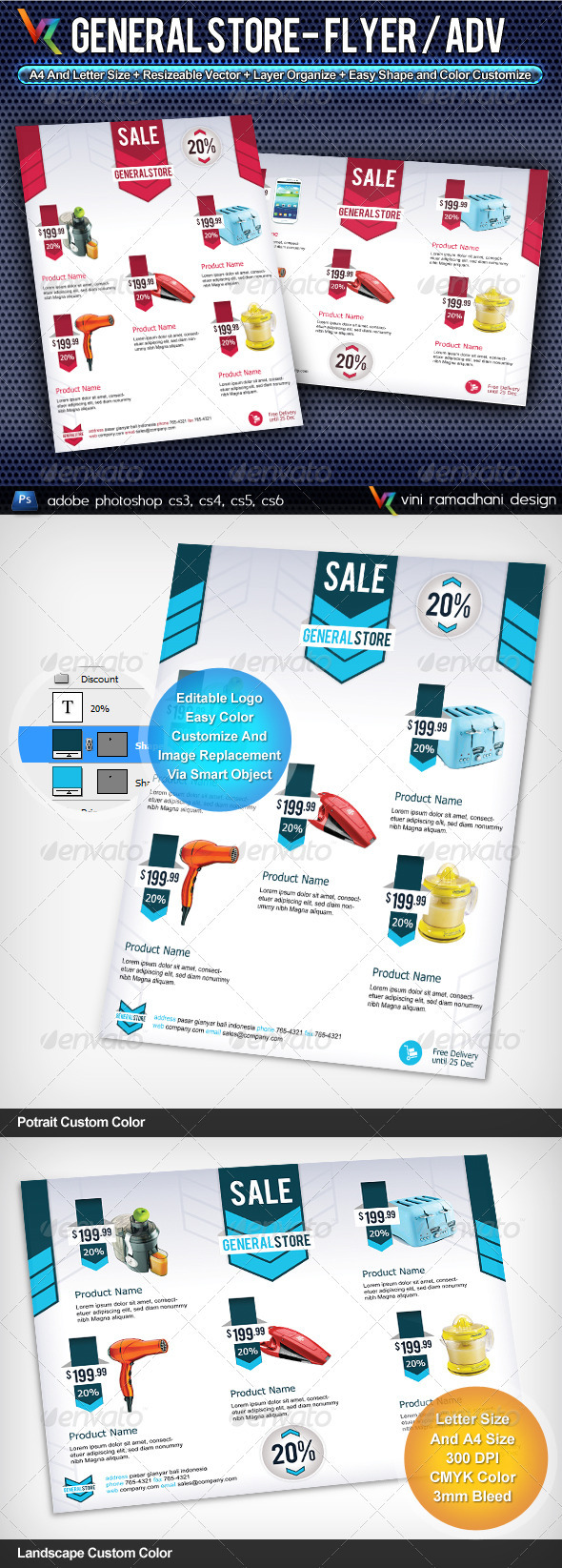 GraphicRiver General Store Flyer Or Advertising 3804295 GraphicRiver General Store Flyer Or Advertising 3804295