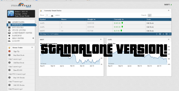 CodeCanyon Stock Market Game Standalone Version 3897941 CodeCanyon Stock Market Game Standalone Version 3897941