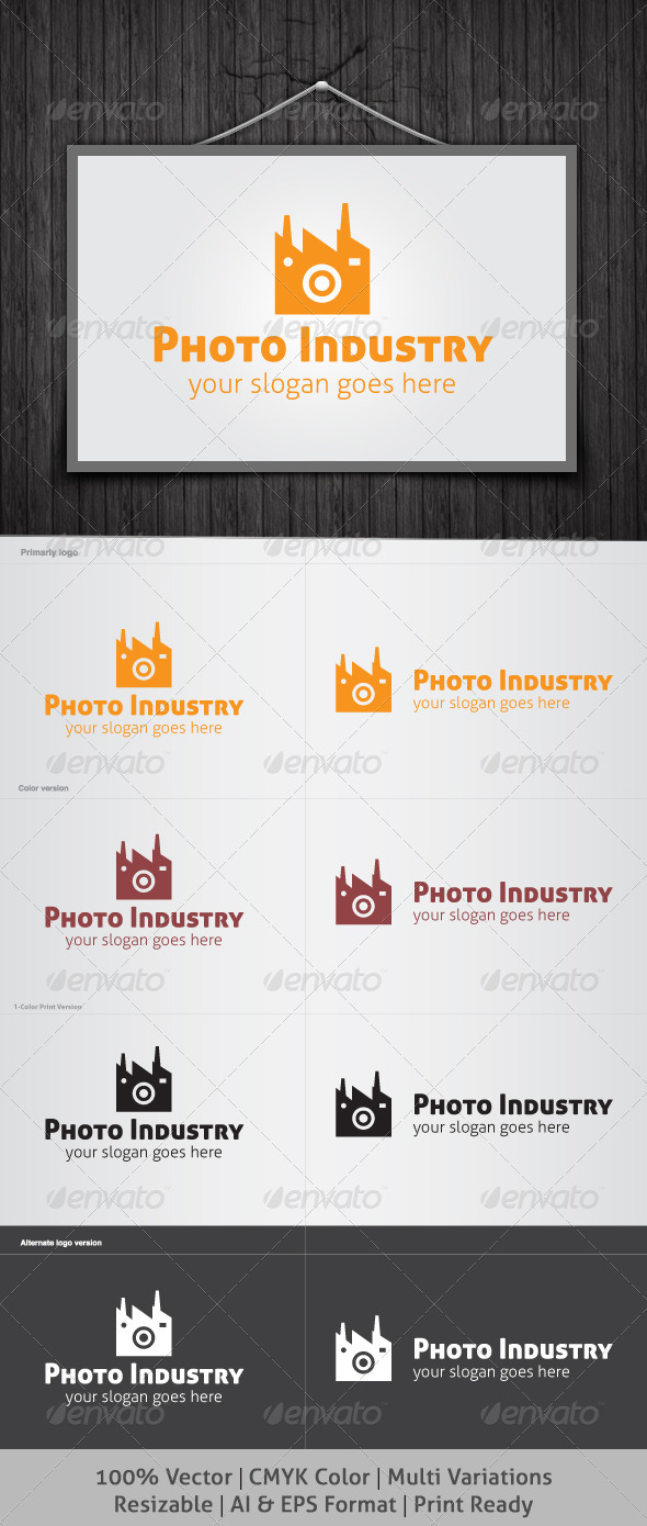 Photo Industry Logo - Objects Logo Templates