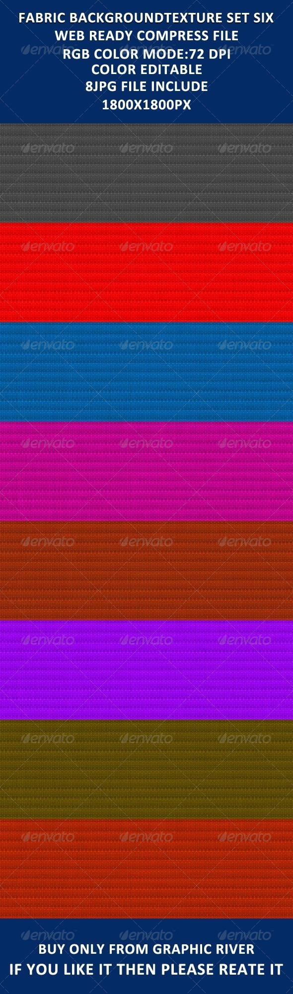 Fabric Background Texture Set Six - Backgrounds Graphics