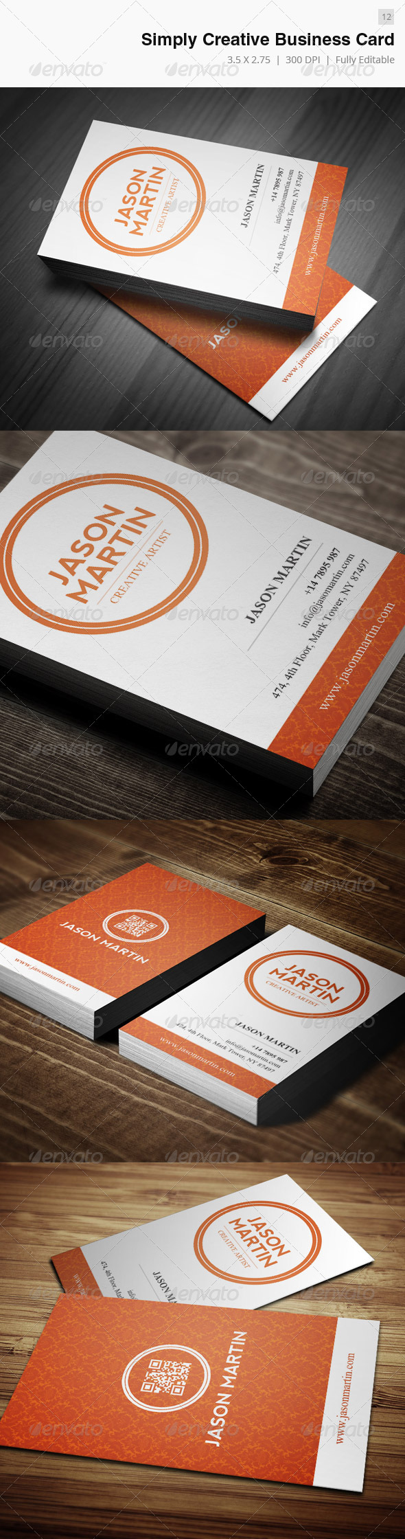 GraphicRiver Simply Creative Business Card 12 3907355 GraphicRiver Simply Creative Business Card 12 3907355