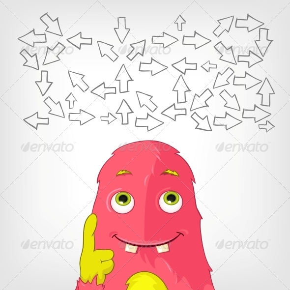 GraphicRiver Funny Monster 3909032 GraphicRiver Funny Monster 3909032