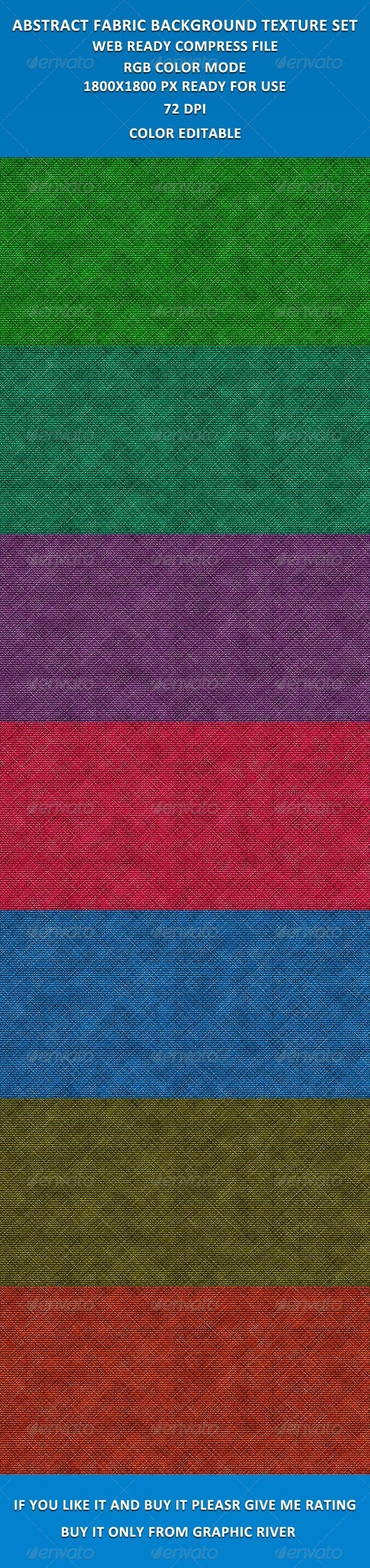 Abstract Fabric Background Set2 - Patterns Backgrounds