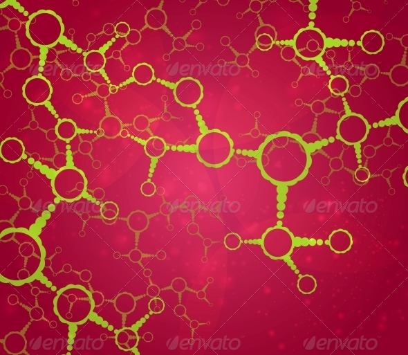 GraphicRiver Futuristic DNA Cell Illustration 3917309 GraphicRiver Futuristic DNA Cell Illustration 3917309
