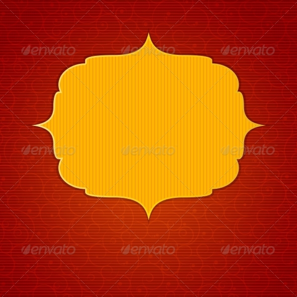 GraphicRiver Vintage Background with Golden Frame Vector 3918678 GraphicRiver Vintage Background with Golden Frame Vector 3918678