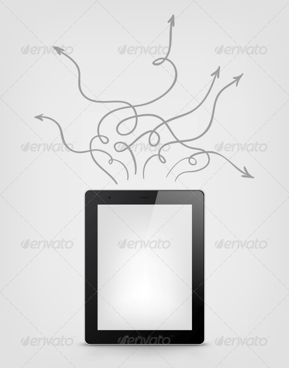 GraphicRiver Digital Tablet Concept 3925890 GraphicRiver Digital Tablet Concept 3925890