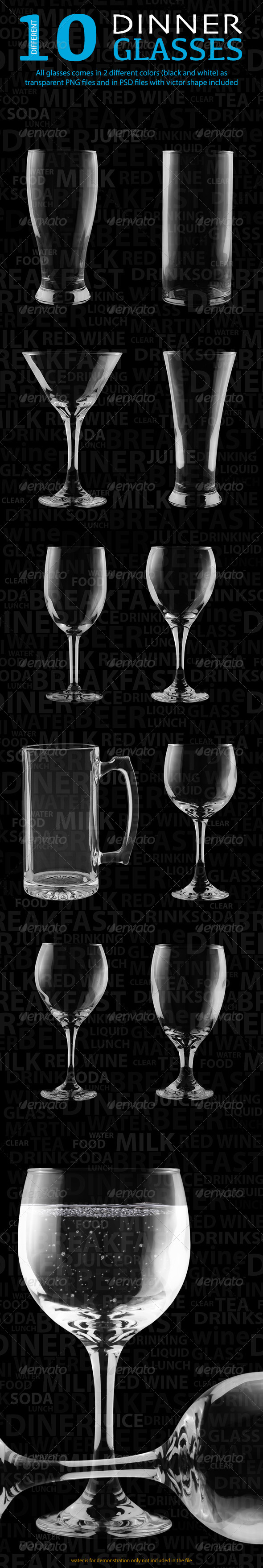GraphicRiver Isulated Glass 3854652 GraphicRiver Isulated Glass 3854652
