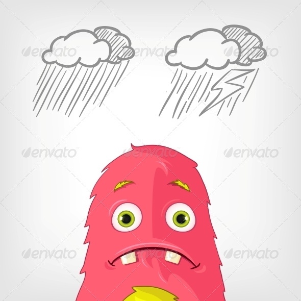 GraphicRiver Funny Monster 3929531 GraphicRiver Funny Monster 3929531