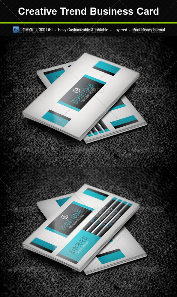 GraphicRiver Creative Trend Business Card 3937718 GraphicRiver Creative Trend Business Card 3937718