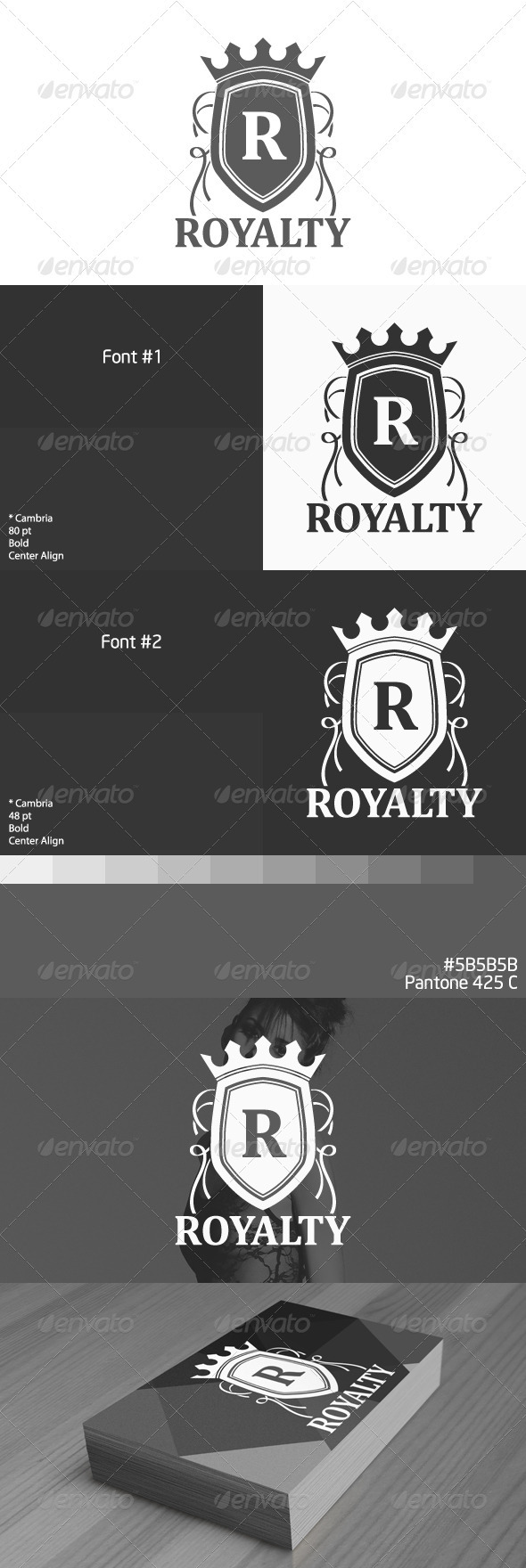 GraphicRiver Royalty Logo 3947992 GraphicRiver Royalty Logo 3947992