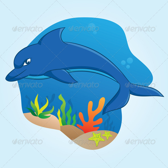 GraphicRiver Dolphin 3770835 GraphicRiver Dolphin 3770835