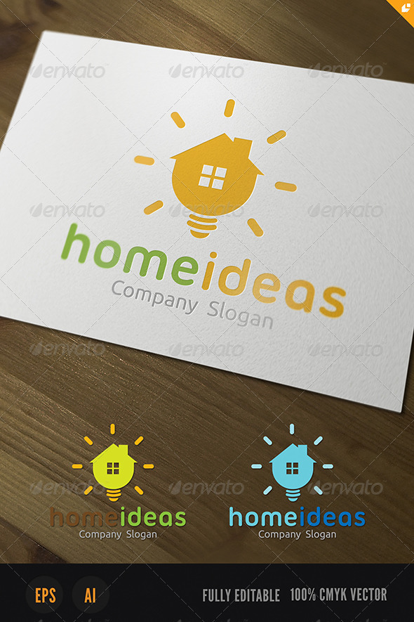 GraphicRiver Home Ideas Logo 3954032 GraphicRiver Home Ideas Logo 3954032