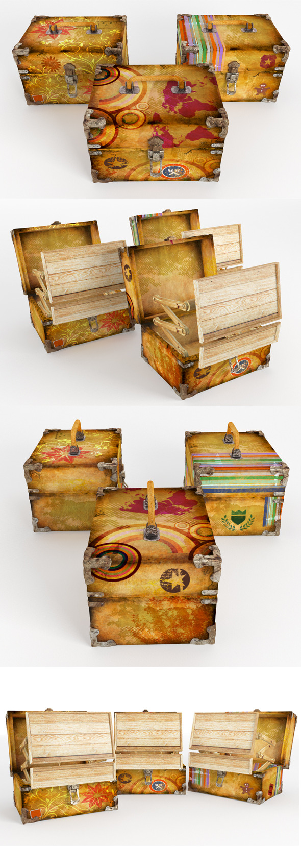 3DOcean Vintage Cases 3955909 3DOcean Vintage Cases 3955909