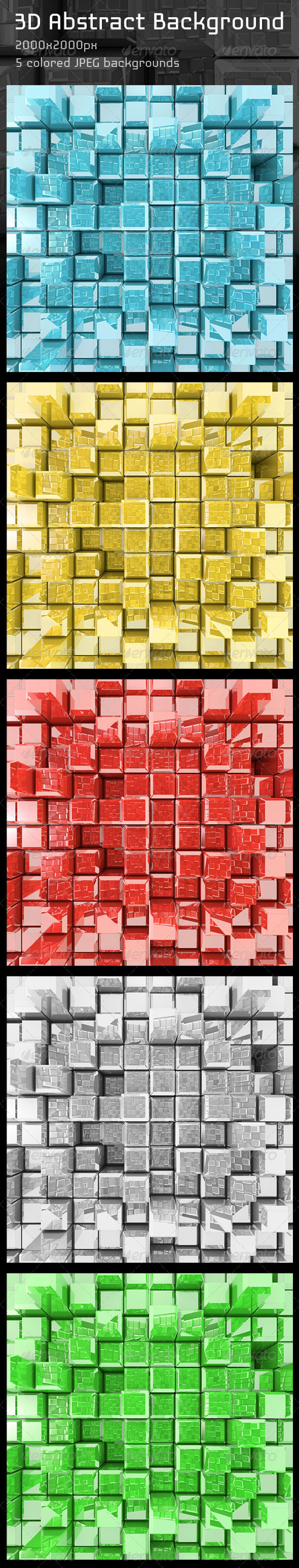 GraphicRiver 3D Abstract Background 3960810 GraphicRiver 3D Abstract Background 3960810