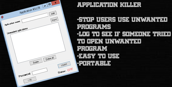 CodeCanyon Application killer 3966279 CodeCanyon Application killer 3966279