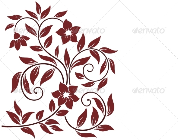 GraphicRiver Decorative Floral Background 3969613 GraphicRiver Decorative Floral Background 3969613