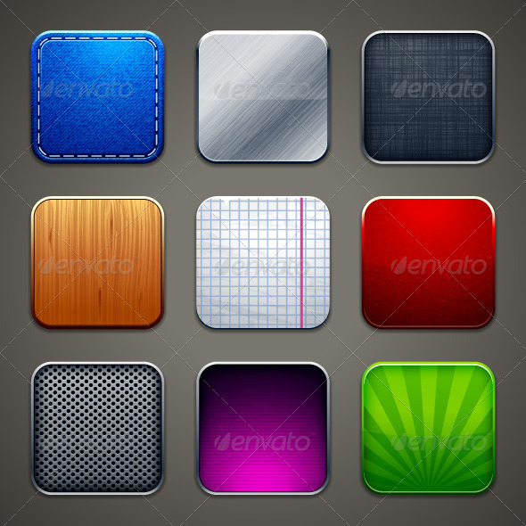 GraphicRiver Backgrounds for apps icons 3972246 GraphicRiver Backgrounds for apps icons 3972246
