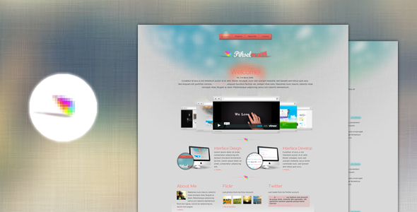 ThemeForest Pixelmatic 3978354 ThemeForest Pixelmatic 3978354