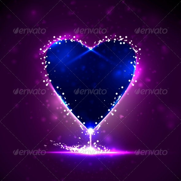 GraphicRiver Futuristic heart 3979990 GraphicRiver Futuristic heart 3979990