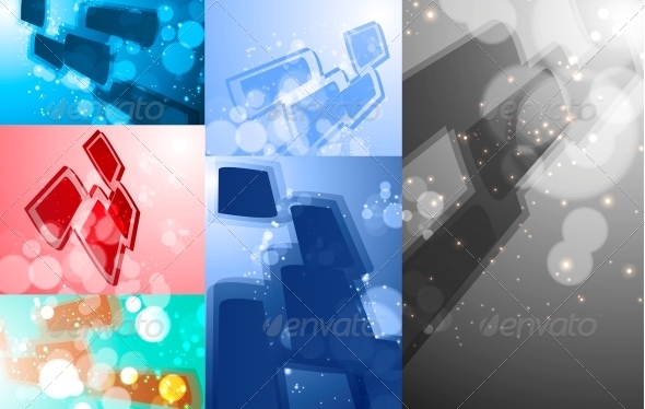 GraphicRiver Set for Abstract Vector Background 3980119 GraphicRiver Set for Abstract Vector Background 3980119