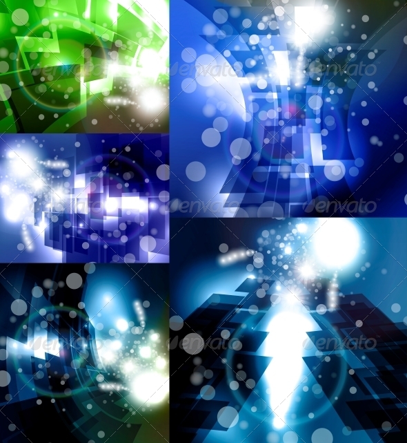 GraphicRiver Set for Abstract Vector Background 3980124 GraphicRiver Set for Abstract Vector Background 3980124