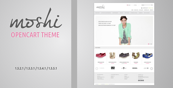 Moshi - Responsive OpenCart Theme - OpenCart eCommerce