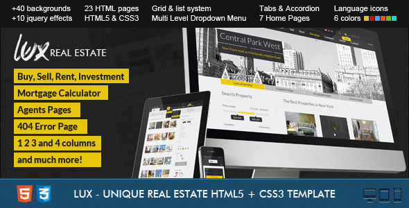 Dot Real Estate HTML5 & CSS3 Template - 10