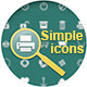 125 Simple Universal Icons 125 Simple Universal Icons - GraphicRiver Item for Sale