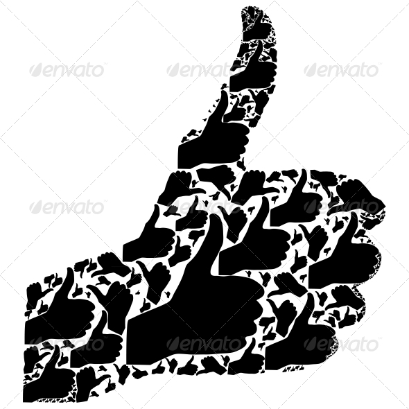 GraphicRiver Hand Signal on White Vector Illustration 3986541 GraphicRiver Hand Signal on White Vector Illustration 3986541
